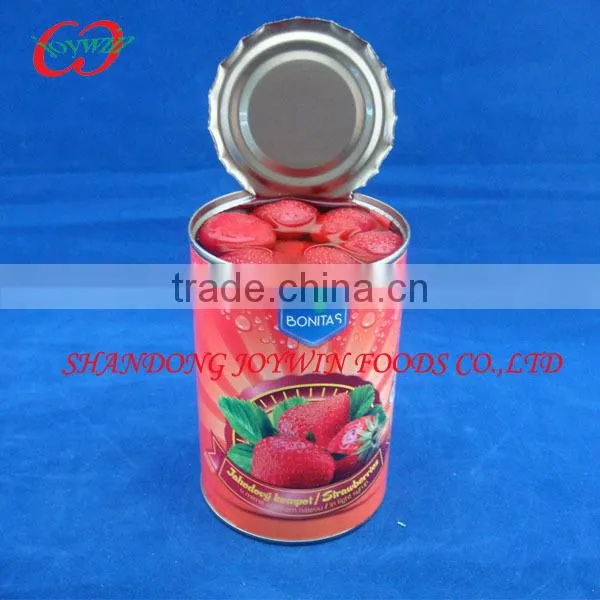 China Canned Strawberries/strawberry in Light Syrup, Syrup Fruits Supplier