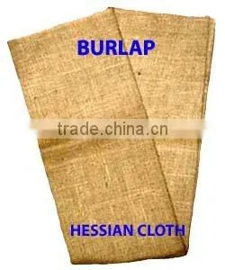 100% Jute Natural Plain Knitted Hessian Cloth / Burlap photo-2