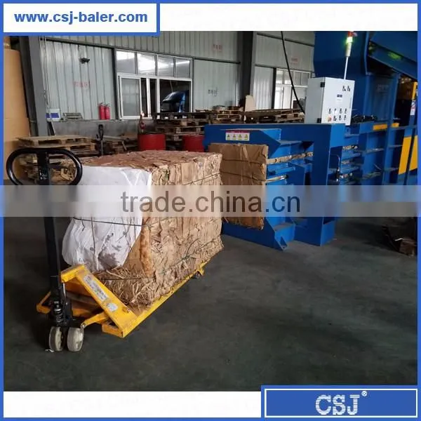 Manufacturer Paper Cardboard Semi-automatic Compactor Machine photo-6