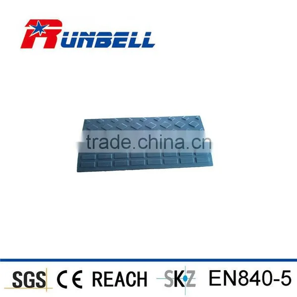 4" Height Portable Rubber Curb Ramp With End Caps photo-1