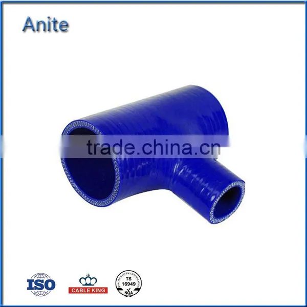 Prefessional Wholesale T-Shape Air Rubber Hose Silicone Radiator Hose photo-2