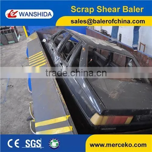 CE Certificated Aluminum Shearing Baler photo-2