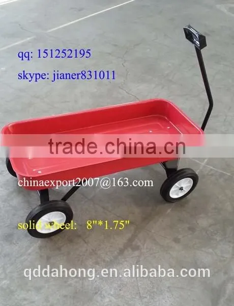 Kid's Tool Cart,Kid's Wheelbarrow ,Children Wheel Barrow With 4 Solid Wheel TC1805 photo-5