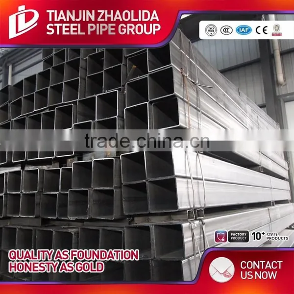 ASTM A500 Hot Dipped Galvanized Square & Rectangualr Steel Hollow Sections Price per Ton photo-3