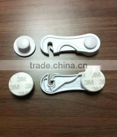 Cupboard Latch Baby Cabinet Safe Lock Glass Cabinet Lock photo-3