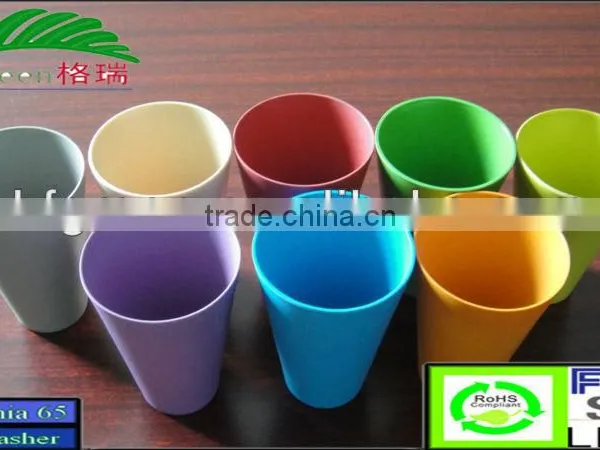 2017 New Desgin Colorful Biodegradable Plant Fibre Coffee Cup photo-5
