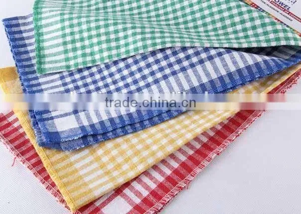 4PC Square Two-colored Plaid RAG photo-2