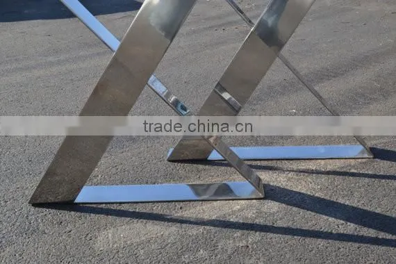 Furniture Accessories Flat Steel Black Iron 16 Inch Coffee Table Leg photo-5