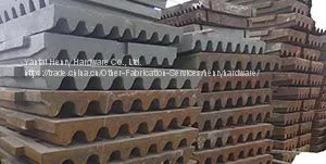 Челюстная пластина из высокомарганцевой литой стали photo-5