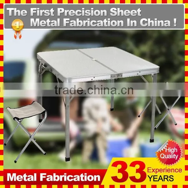 Aluminum Folding Portable Picnic Camping Set Table and Chairs photo-5