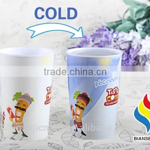 Food Grade Safe Custom Printed Single Wall Plastic Cup photo-4