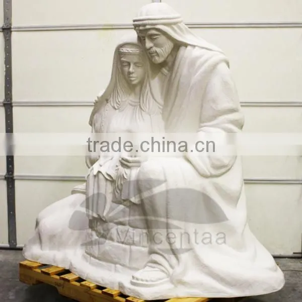 High Quality Mary and Baby Jesus Statue (Customized Service is Available) VSMB-019 photo-3