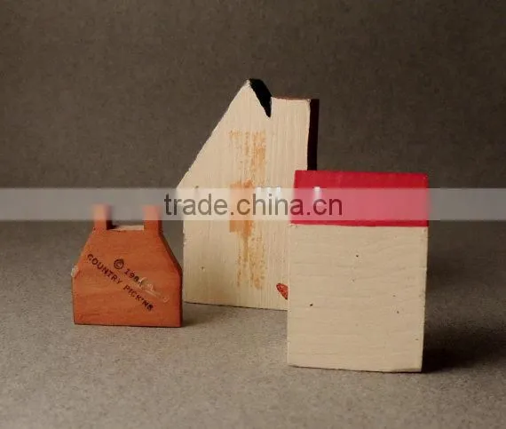 Vintage Figurines, Wooden Houses, Christmas Houses photo-2