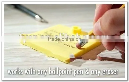 2015 Hot Sale Square Shape Silicone Rewritable Memo Pad photo-4