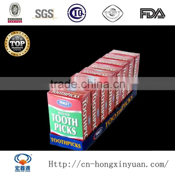 Discount Sales Wholesale 2.0*65mm Black Wooden Toothpicks photo-2