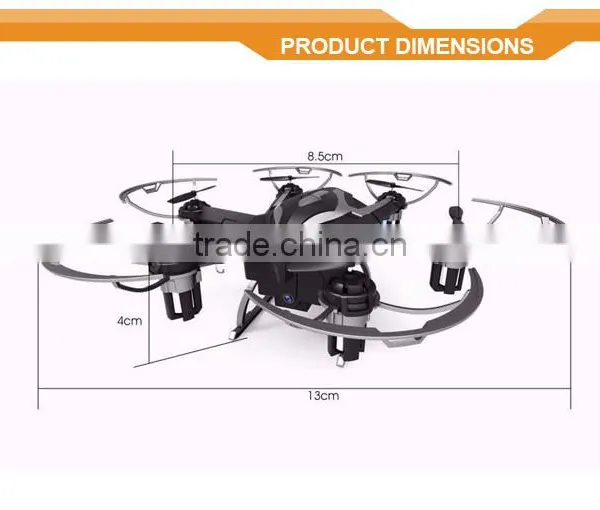 Mini Drones With Camera HD 2mp I6s Headless Hovering 2.4G 4CH rc Quad Copter photo-5