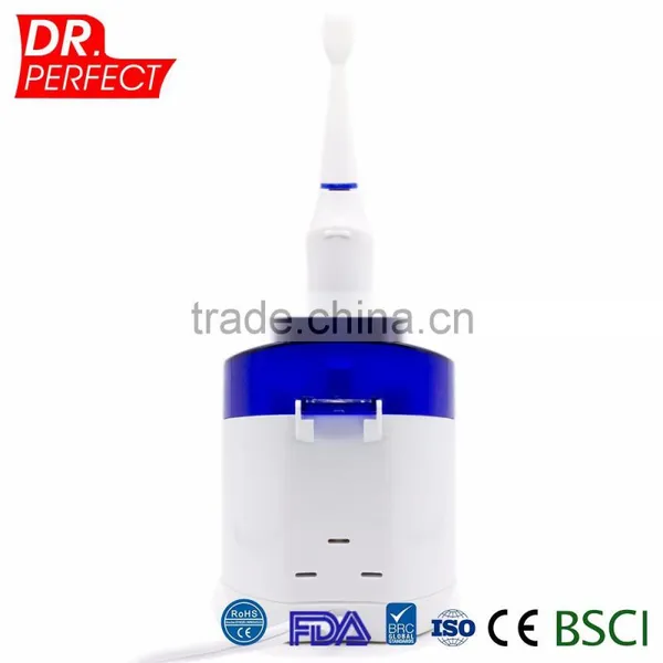 High Quality Rechargeable Sonic Electric Toothbrush With UV Sanitizer photo-6