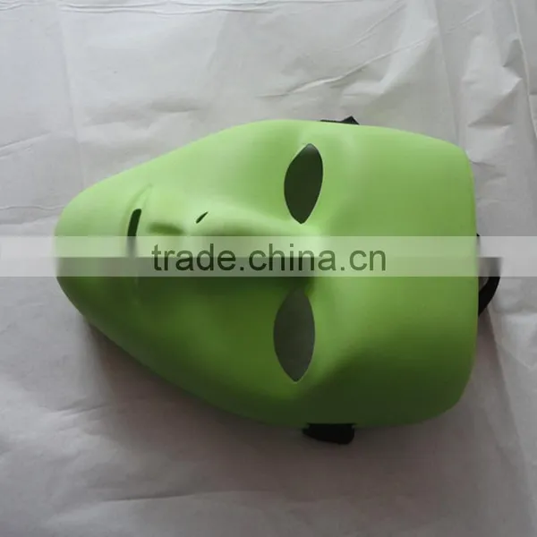 PVC Plastic Jabbawockeez Mask Noctilucent False Face Mask photo-3