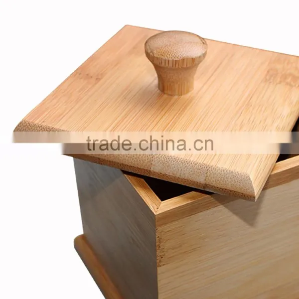 100% Natural Customized Original Cheap Bamboo Spice Jar photo-2
