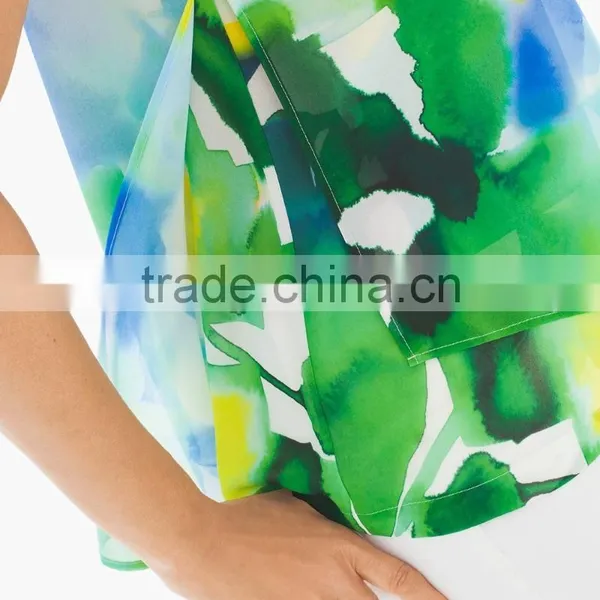 New Arrived Summer Double Layer Chiffon Tank Tops photo-2