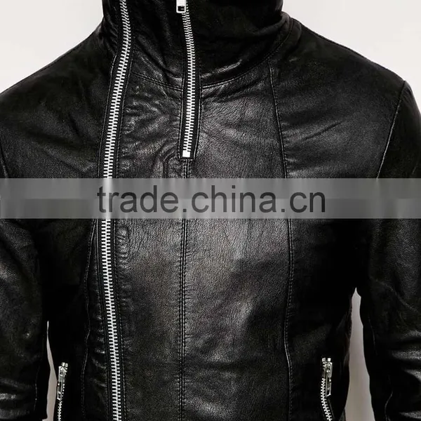 Fit Leather Jacket photo-3