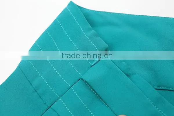 100% Polyester Wholesales Women Summer Elasticated Waist Women Pants photo-4