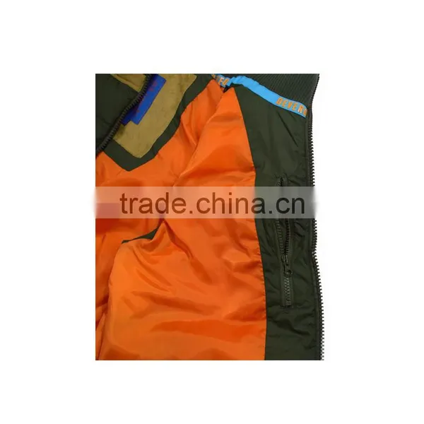 Newest Design Green Man Winter Vest Nylon Waistcoat For Men photo-5