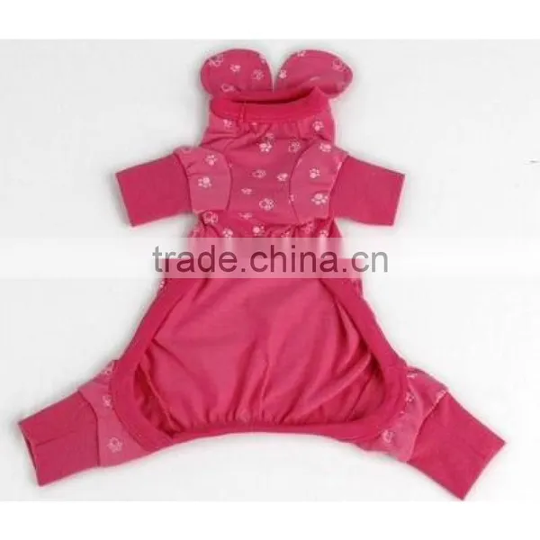 Fashional Pink Dog Onesie Dog Apparel photo-3