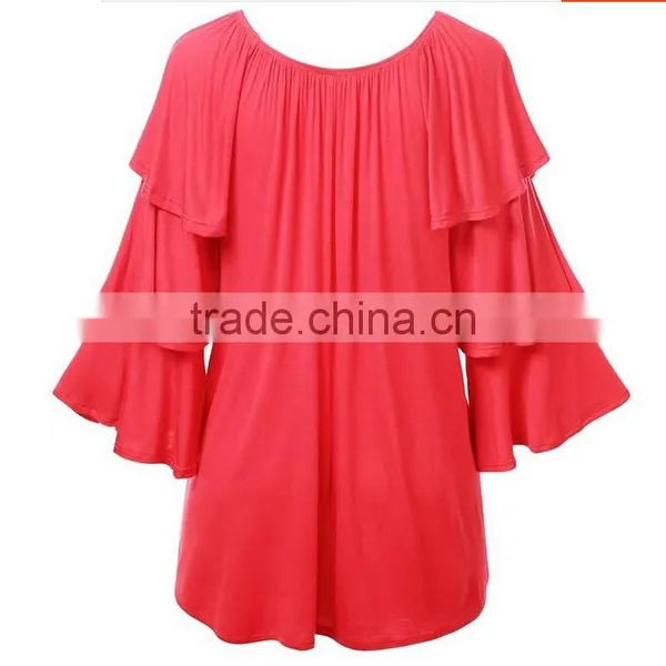 Z&M 2017 Blouse Women Summer Women Casual Blouse Designs Blouse Women photo-2