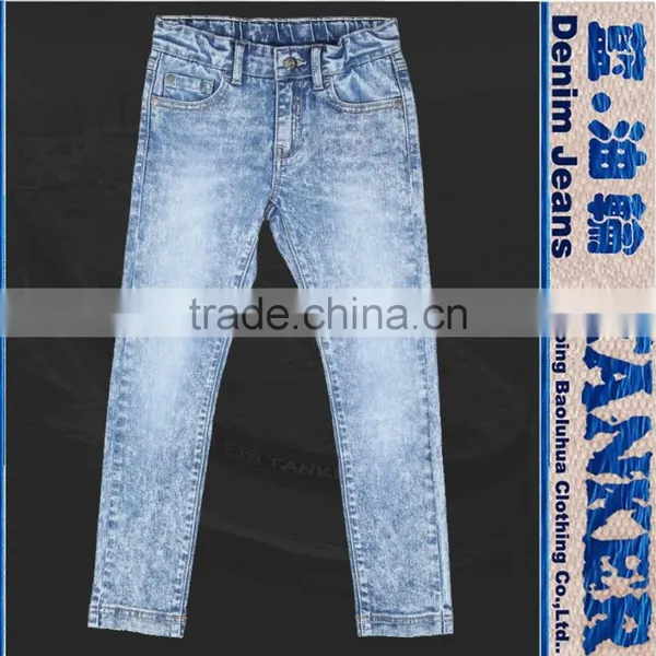 Snow Wash Kids Children Boys Girls Ealatane Jeans photo-4