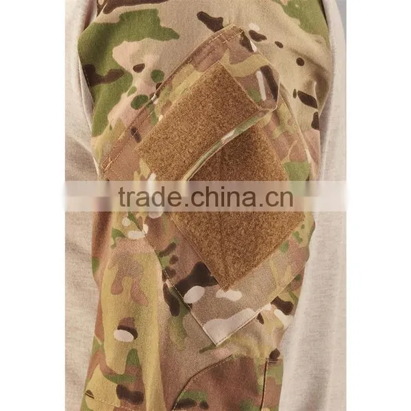 Digital Camouflage Military Uniform Army Combat Shirt photo-3