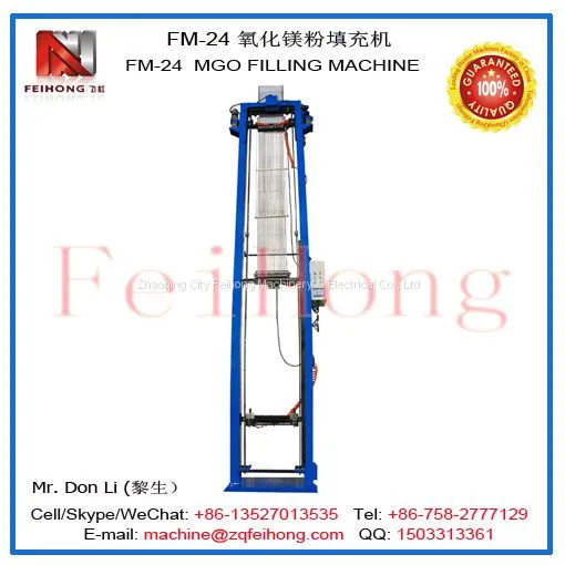 FM24-PLC Heating Tube MgO Powder Filling Machine photo-2