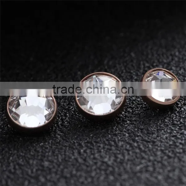 G23 Solid Titanium Dermal Piercing Body Jewelry Silver Gold Rose Gold High Quality Press Fit Diamond Jewelry photo-4