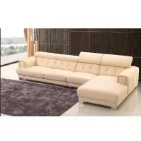 LH009D White Leather Sofa photo-1