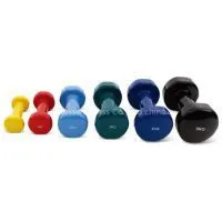Vinyl Dumbbells of Weight Lifting Fitness Accessories