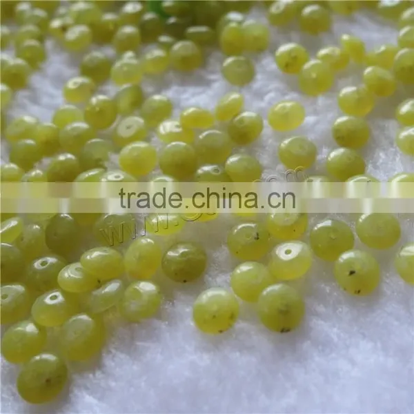 6X3MM Peridot Beads Peridot Stone Rondelle Natural photo-2