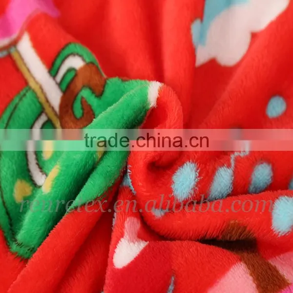 Warm Coral Fleece Flannel Fleece Knitted Baby Blanket photo-4