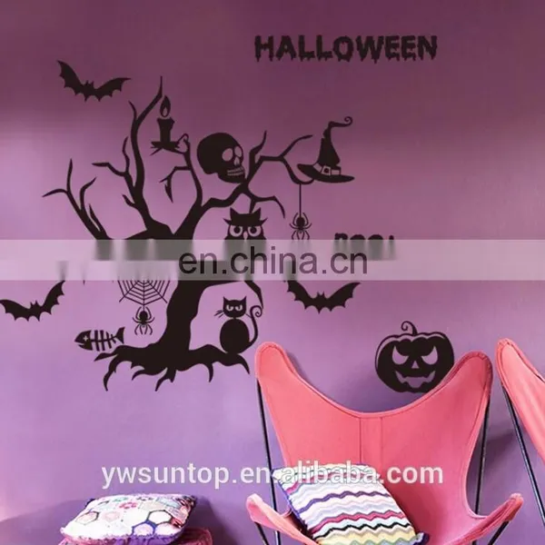 Halloween Tree Window/Wall Sticker Halloween Decoration Home Decoration photo-3