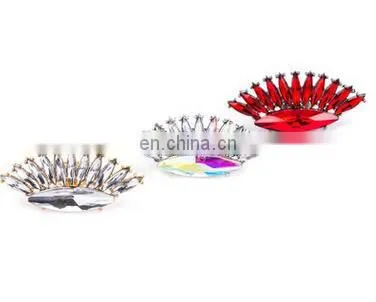 Fashion Vintage Bohemia Big Ring Colorful Crstal Exaggerated Decorate Women Party Jewelry photo-5