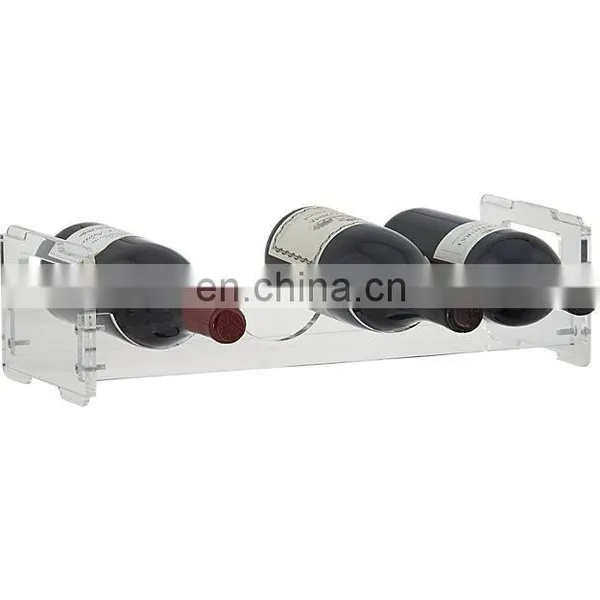 Clear Acrylic Wine Display Case Wine Glasses Carrying Case photo-5