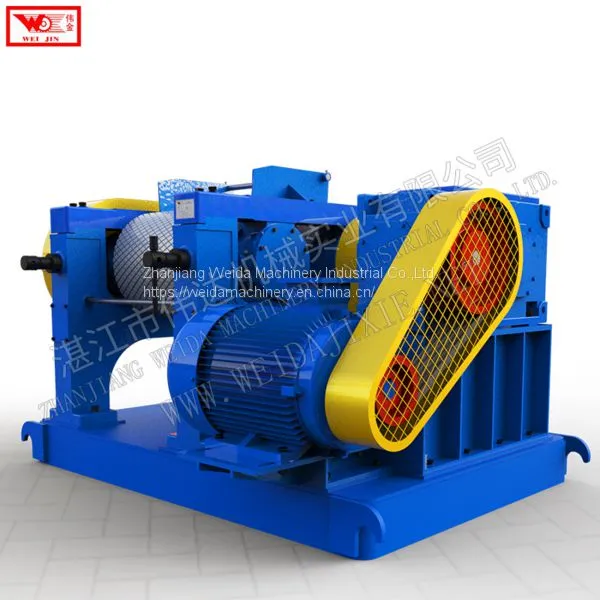 Crude Rubber Material Cup Rubber Processing Creper Machine photo-3