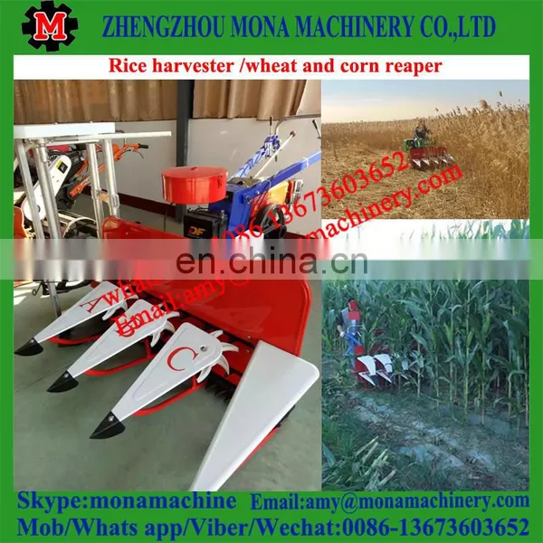 Good Price High Quality Pepper/ Soybean /sesame/wheat/rice/corn Reaper Harvester Harvesting Machine for Sale photo-5