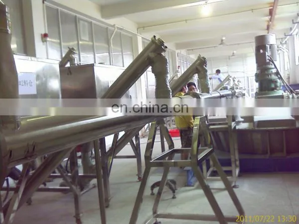 Easy Cleaning Helical Hopper Inclined Flexible Screw Conveyor for Powder photo-4