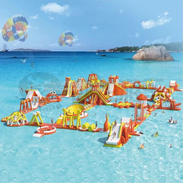 New Design Inflatable Floating Aqua Water Park For Adults