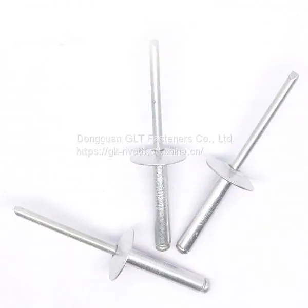 Aluminum Blind Rivet 4.8 X16x14 Big Dome Head Blind Rivet Large Flange Head Pop Rivet photo-2