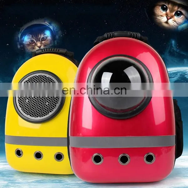 Wholesale Trend Transparent Capsule Cat Shoulder Bag Out Portable Breathable Pet Space Bag photo-4