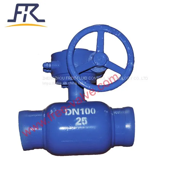 With Handle Medium Pressure Fully Welded Ball Valve photo-2