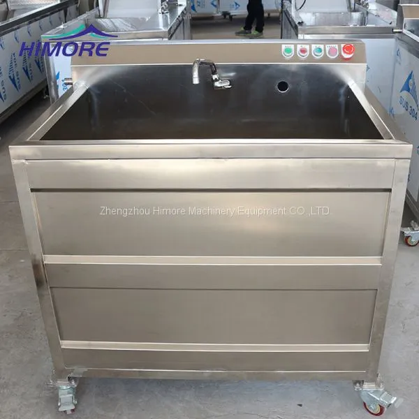 Automatic Vegetable Fruit Disinfection Washing Machine Bubbles Cleaning Machine photo-4