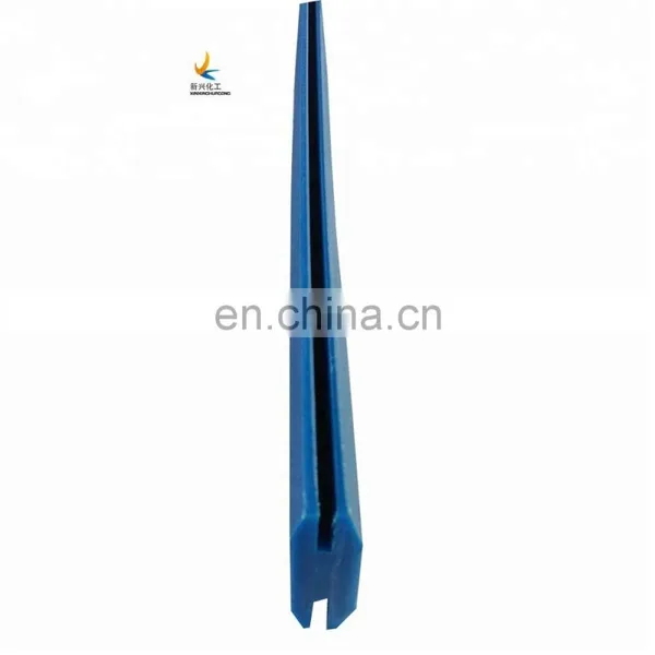 UHMW Guide Rail Shields PE Plastic Guide Rail Conveyor Chain Pallet, High Wearing UHMW PE Plastic Linear Guide Rail photo-5