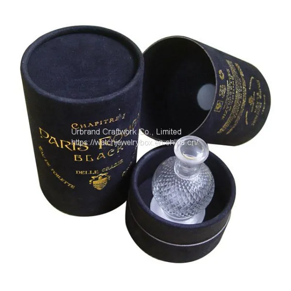 Custom Printing Round Paper Gift Packaging Box Manufacturer for Perfume/ Eliquid Bottle /Candle